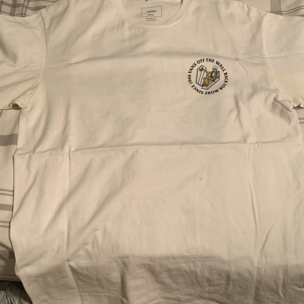 White Vans Shirt